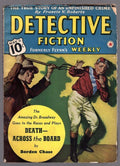 Detective Fiction Weekly May 11 1940 Amazing Dr. Broadway - Pulp