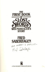 Book of the Lost Swords Series (Complete 8 Volume Set, First) Signed