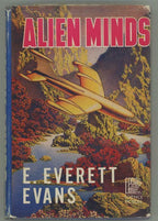 Alien Minds by E. Everett Evans SIGNED 1st LTD ED Hannes Bok Cvr Signed
