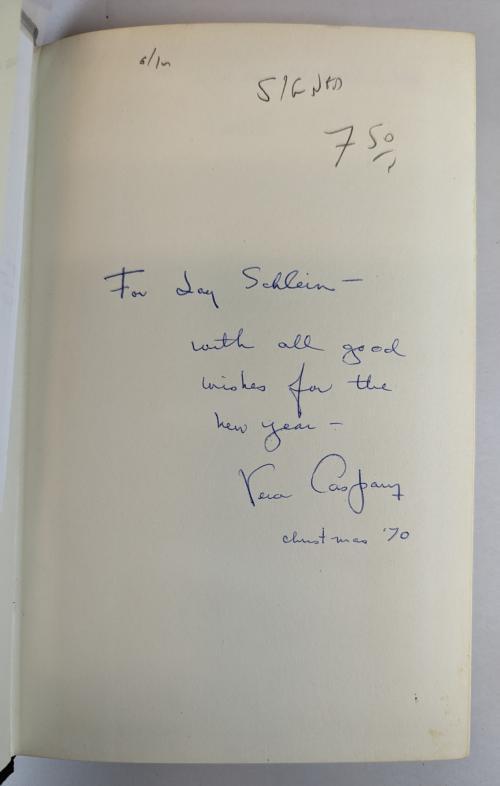 Laura by Vera Caspary (First Edition) Movie Tie-in Signed
