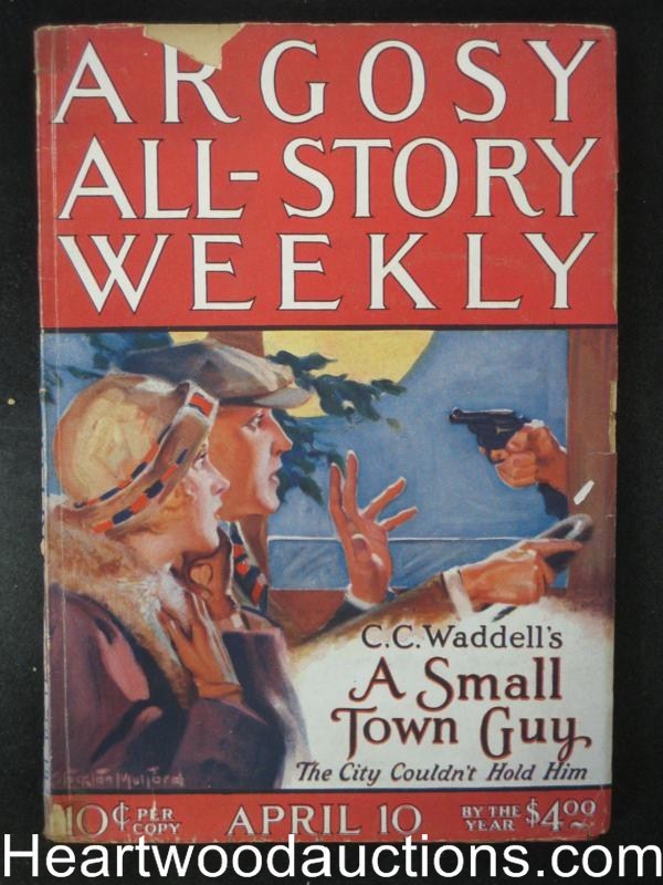 Argosy Apr 10 1926 Crime Cover