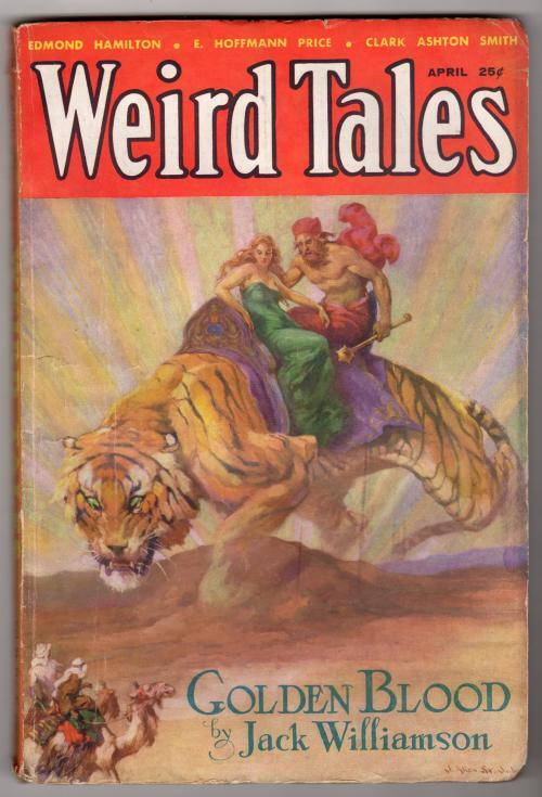 Weird Tales Apr 1933 Iconic J. Allen St. John Cvr; Jack Williamson; R. E. Howard
