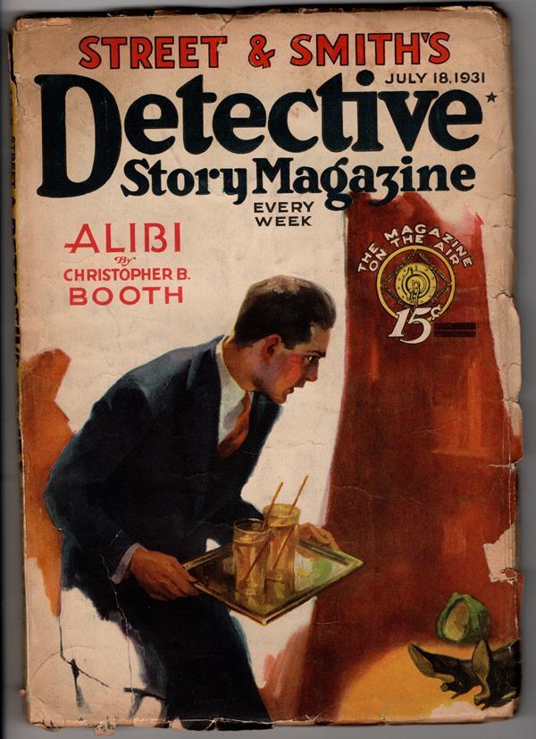 Detective Story Jul 18, 1931 Coughlin Cvr, Chris Booth, Helen Reilly, E. Poate