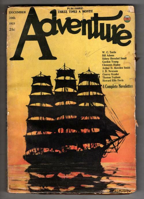 Adventure Dec 20 1923 H.C. Murphy Cvr, W.C. Tuttle - According to Ng Loy