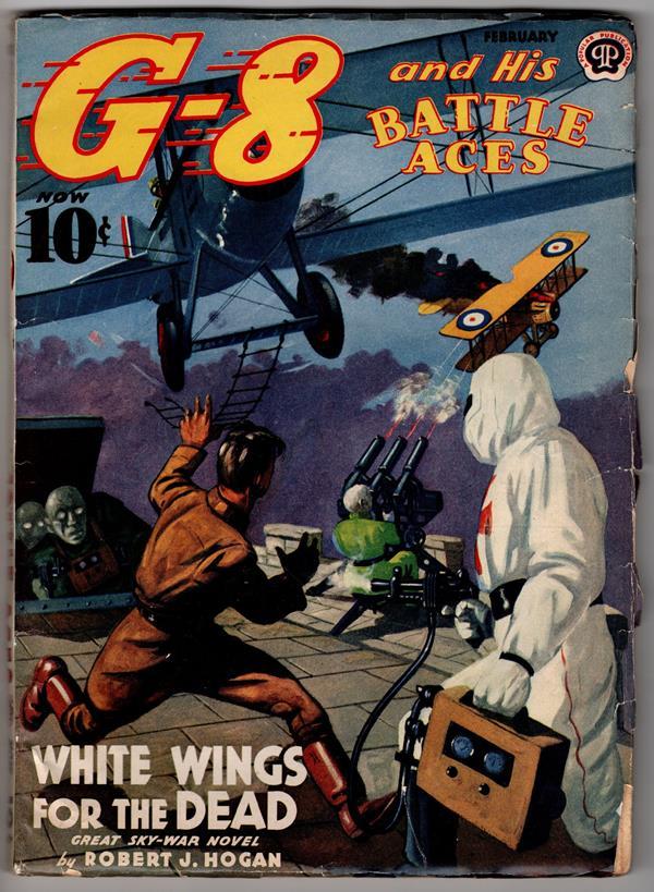 G-8 Battle Aces Feb 1940 "White Wings for the Dead"