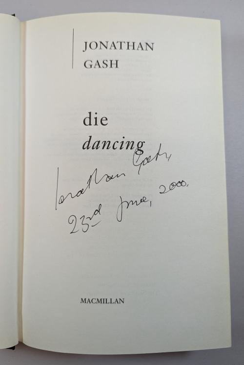 Die Dancing by Jonathan Gash (First Edition) Signed