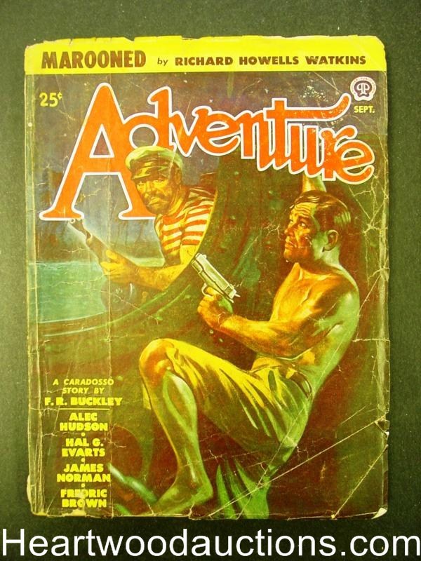 Adventure September 1948 Frederic Brown, Robert Stanley Cvr,