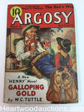 Argosy May  8, 1937 Sheriff Henry Cvr, Max Brand