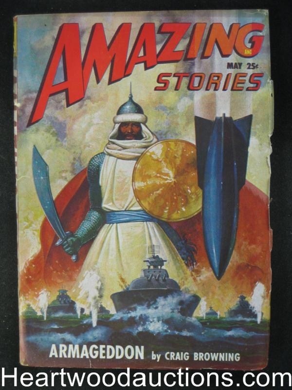 Amazing Stories May 1948  J. Allen St. John Illustrations