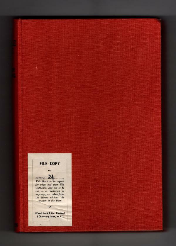 The Purple Robe by Joseph Hocking (Master Novelist Series) Ward File Copy