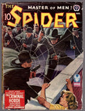 The Spider Aug 1943 Rafael DeSoto Cvr Spider clashes w/Spider-impostor