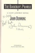 The Bookman's Promise by John Dunning (First Edition) Signed
