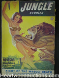 "Jungle Stories" Spring 1952  Ki Gor Night of the Wasuli Death