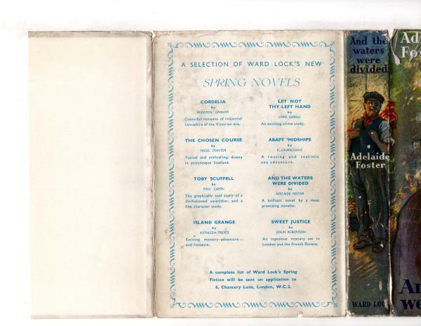 And the Waters Were Divided by Adelaide Foster (First Edition) File Copy