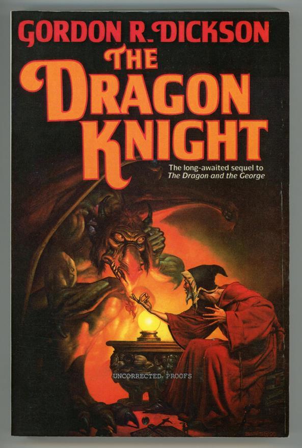 Dragon Knight by Gordon R. Dickson (Advance Proof)- High Grade