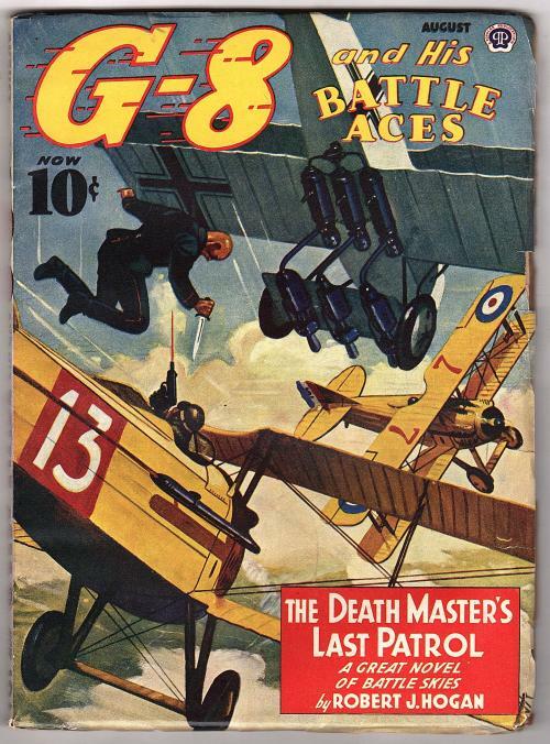 G-8 Battle Aces Aug 1942 Gould; Blakeslee; File Copy