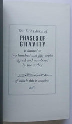 Phases of Gravity by Dan Simmons (First Edition) Limited Signed #209