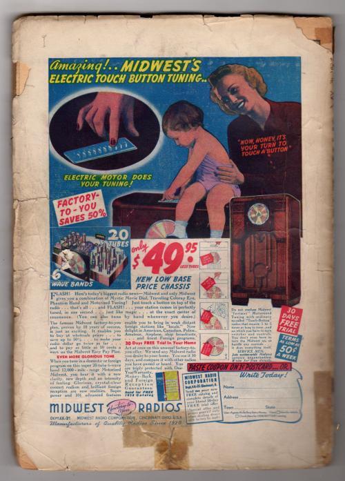 Spicy Adventure Stories" January 1938 GGA Bondage Cover