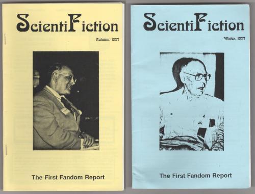 ScientiFiction 1997 All 4 Issues First Fandom Sci-fi Fanzine (1st) Korshak's