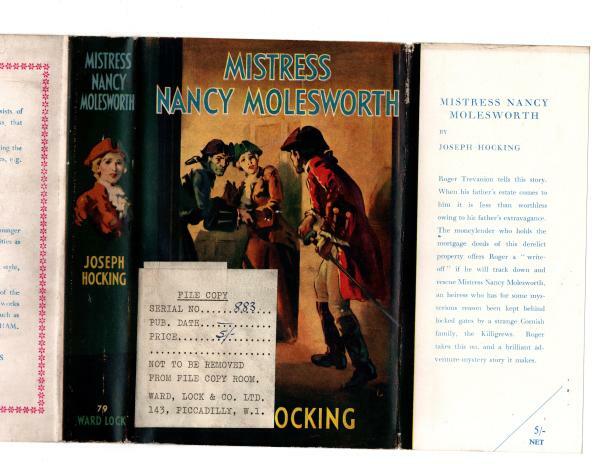 Mistress Nancy Molesworth by Joseph Hocking (File Copy)