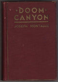 Doom Canyon by Joseph Montague (First Edition)