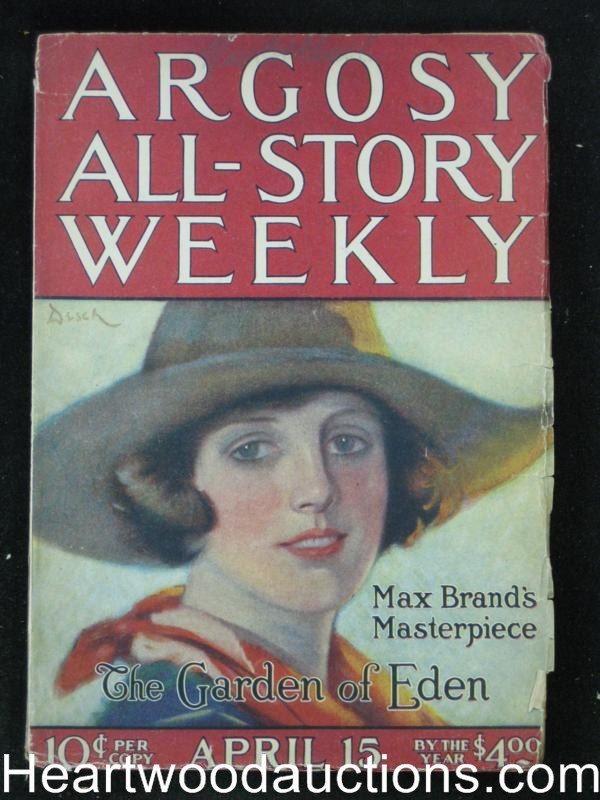 Argosy Apr 15,  1922 Max Brand Cvr Story