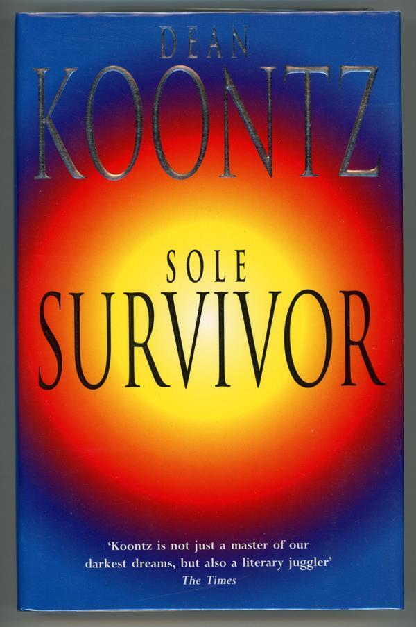Sole Survivor (First British Edition)- High Grade