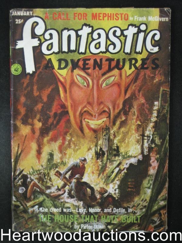Fantastic Adventures Jan 1953 Emsler illustrated