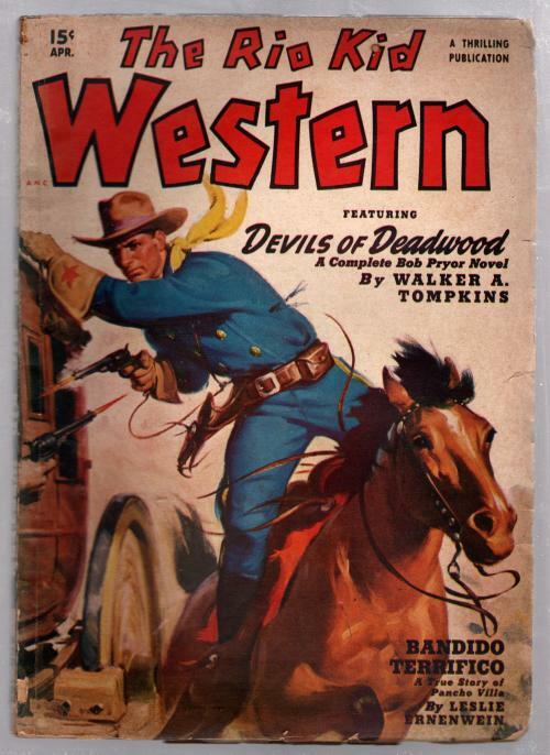 Rio Kid Western Apr 1950 Louis L'Amour (ps.) Pulp