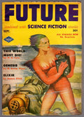 Future Science Fiction Sep 1951 Luros Mermaid Cvr, Arthur C. Clarke