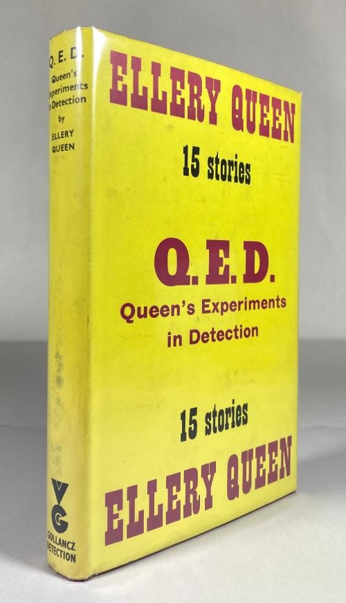 Q.E.D. Queen's Experiments in Detection by Ellery Queen (First Edition) File ...