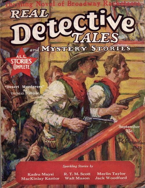 Real Detective Tales Sep 1929 R.T.M. Scott/Woodford