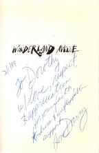 Wonderland Avenue: Tales of Glamorous and Excess by Danny Sugerman Signed