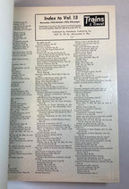 Trains & Travel Magazine Vol. 13, Nov 1952 - Oct 1953
