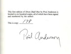 Orion Shall Rise by Poul Anderson (First Edition) LTD Signed