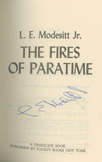 The Fires of Paratime by L. E. Modesitt, Jr. (Book Club) Signed