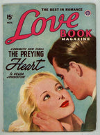 Love Book Nov 1948  Pulp Velda Johnston "The Preying Heart"