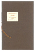 The Marriage of Sir John de Mandeville by Frank Belknap Long LtdSigned