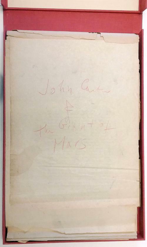 John Carter of Mars and The Giant of Mars (Unbound Galley) by Edgar Rice Burr...