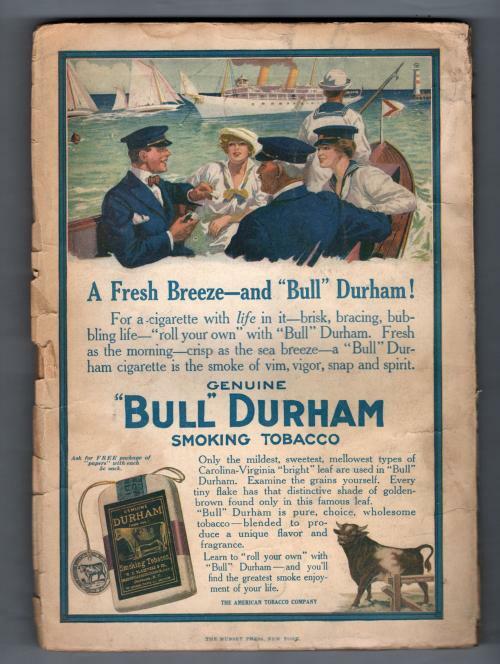 All Story Weekly Jul 8 1916 Coffin Cvr, The Return of the Mucker - Burroughs