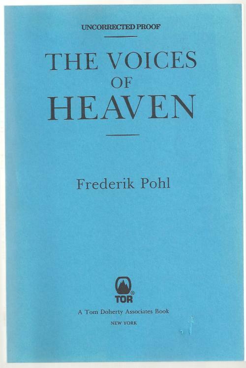 The Voices Of Heaven by Frederick Pohl (First Edition)