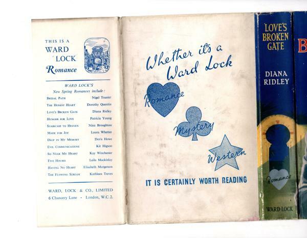 Love's Broken Gate by Diana Ridley (First Edition) Ward Lock File Copy