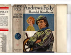 Andrew's Folly by Harold Bindloss (First Edition) Abbey DJ Cover