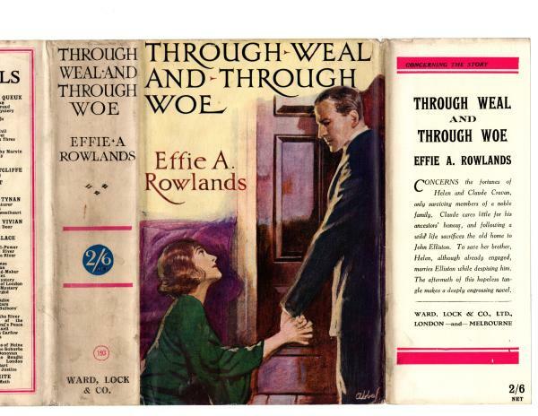 Through Weal and Through Woe by Effie A. Rowlands (Abbey Cvr) Ward Lock File ...