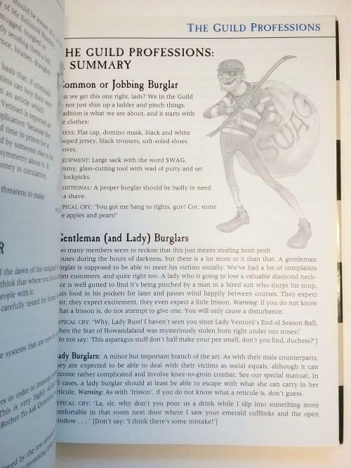Discworld: Thieves' Guild Yearbook & Diary 2002 Pratchett & Briggs 1st Archiv...