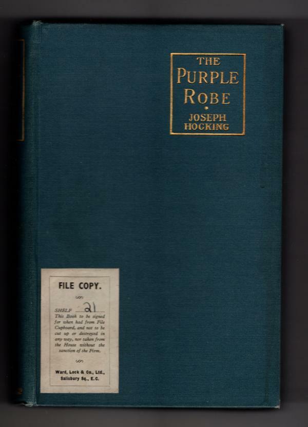The Purple Robe by Joseph Hocking (File Copy)