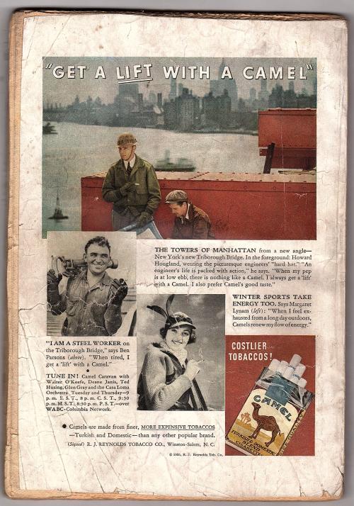 The Spider Feb 1936 Bound GGA Wild Cvr; Zagat; Tepperman - Pulp
