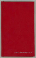 Other Engagements by John Maclay (First Edition) Signed