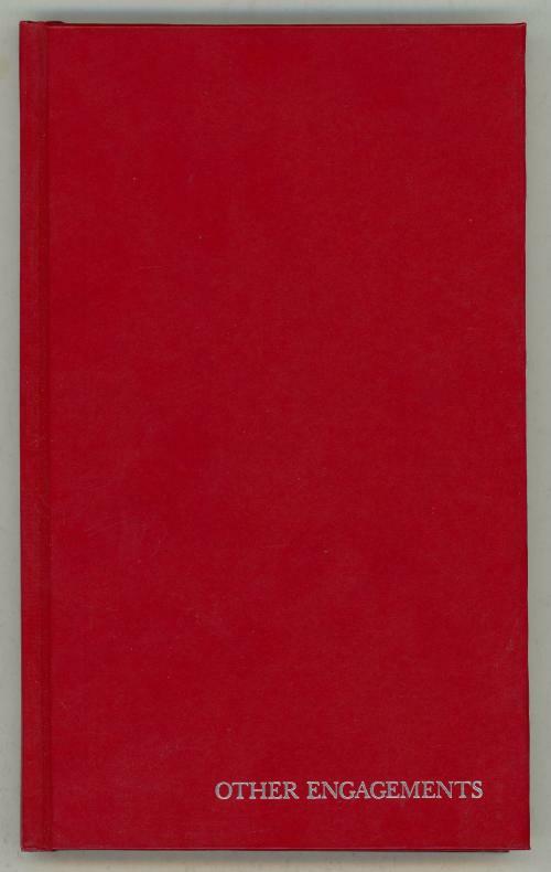 Other Engagements by John Maclay (First Edition) Signed