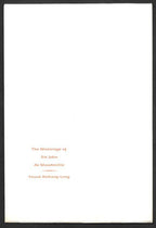 The Marriage of Sir John de Mandeville by Frank Belknap Long LtdSigned